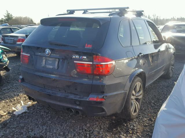 5YMGY0C50DLL15908 - 2013 BMW X5 M BLACK photo 4