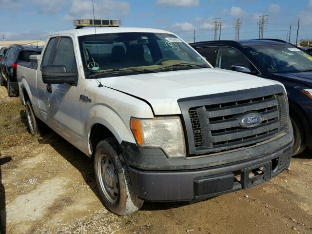 1FTEX1CW5AKB68701 - 2010 FORD F150 SUPER WHITE photo 1