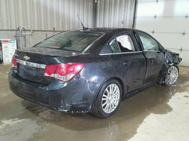 1G1PK5SC4C7180391 - 2012 CHEVROLET CRUZE ECO GRAY photo 4