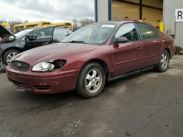 1FAFP53295A179131 - 2005 FORD TAURUS SE BURGUNDY photo 2