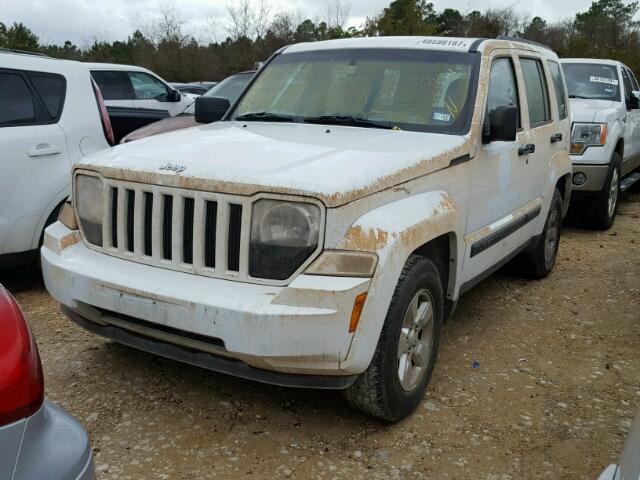 1J4PP2GK2BW583999 - 2011 JEEP LIBERTY SP WHITE photo 2