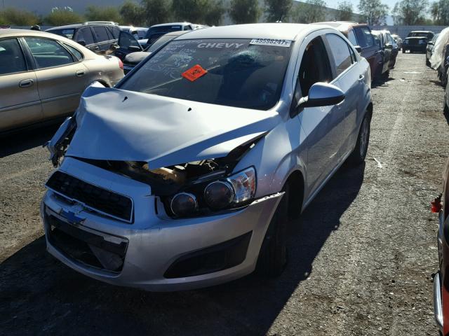 1G1JC5SH8C4149869 - 2012 CHEVROLET SONIC LT SILVER photo 2