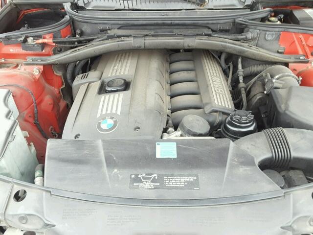 WBXPC93467WF02016 - 2007 BMW X3 3.0SI RED photo 7