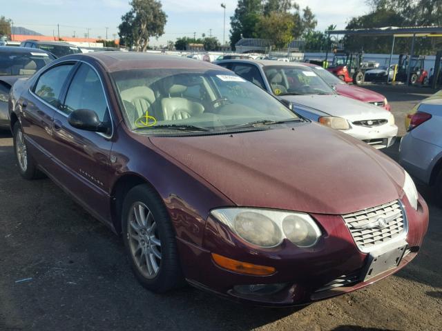 2C3AE66G21H586604 - 2001 CHRYSLER 300M RED photo 1