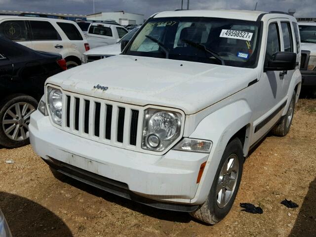 1J4PP2GK2BW584005 - 2011 JEEP LIBERTY SP WHITE photo 2