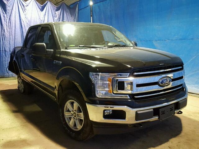 1FTEW1EG4JFB30748 - 2018 FORD F150 SUPER BLACK photo 1