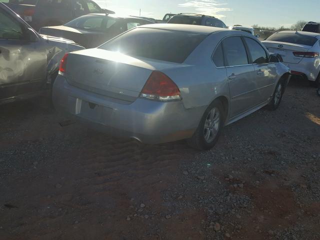 2G1WF5E34C1147741 - 2012 CHEVROLET IMPALA LS SILVER photo 4