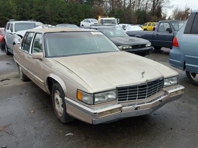 1G6CB53B4N4273785 - 1992 CADILLAC FLEETWOOD GOLD photo 1