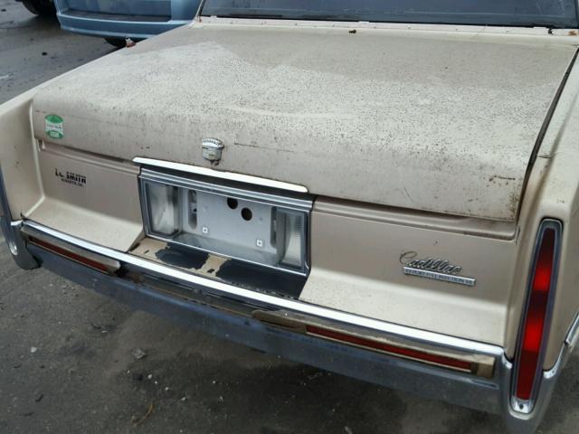 1G6CB53B4N4273785 - 1992 CADILLAC FLEETWOOD GOLD photo 10