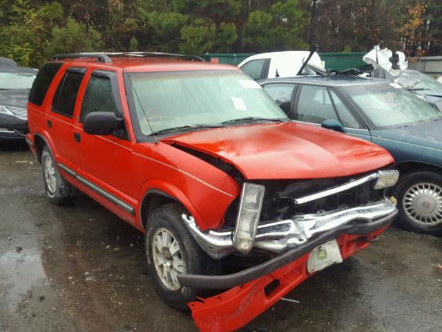 1GNDT13W6X2164938 - 1999 CHEVROLET BLAZER RED photo 1