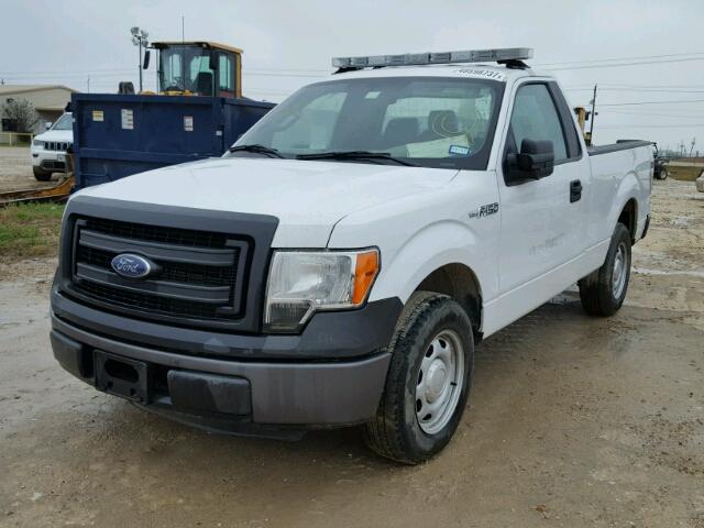 1FTMF1CM9EKG23018 - 2014 FORD F150 WHITE photo 2