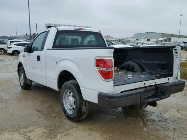 1FTMF1CM9EKG23018 - 2014 FORD F150 WHITE photo 3