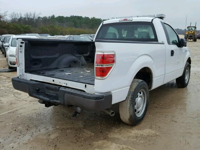 1FTMF1CM9EKG23018 - 2014 FORD F150 WHITE photo 4