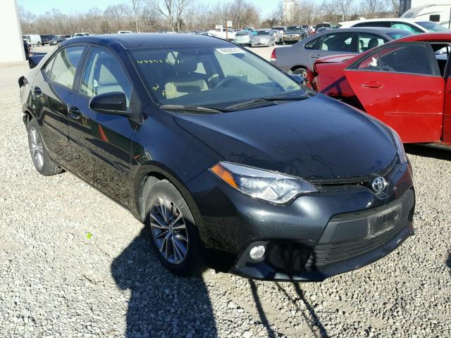 5YFBURHEXEP157713 - 2014 TOYOTA COROLLA L BLACK photo 1