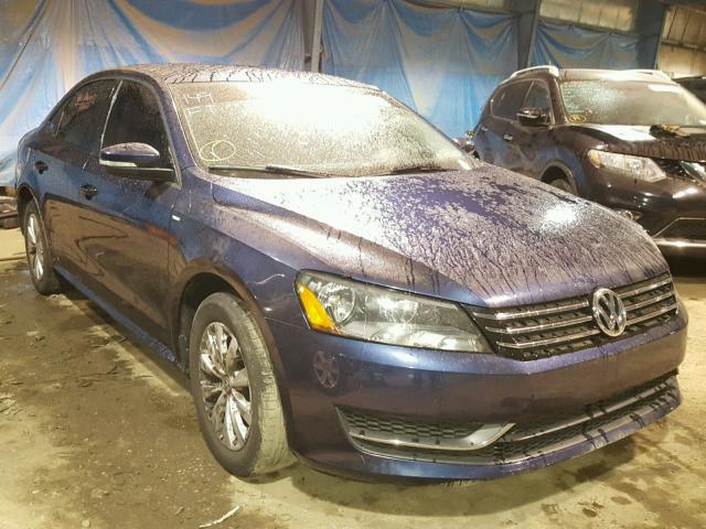 1VWAS7A31EC096059 - 2014 VOLKSWAGEN PASSAT S ლურჯი ფოტო 1