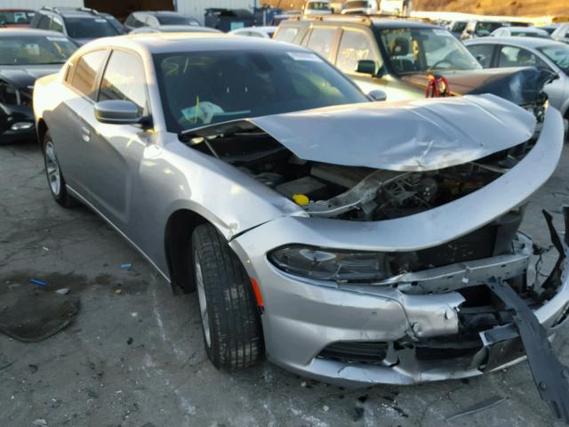 2C3CDXBG5GH140642 - 2016 DODGE CHARGER SE SILVER photo 1