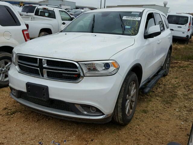 1C4RDHAG9GC441849 - 2016 DODGE DURANGO SX WHITE photo 2