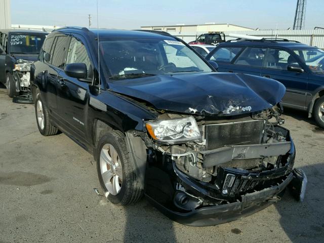 1C4NJDBB1CD624248 - 2012 JEEP COMPASS SP BLACK photo 1