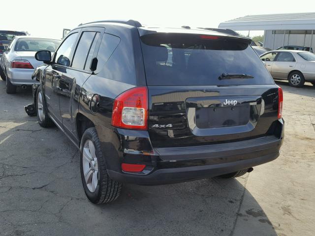 1C4NJDBB1CD624248 - 2012 JEEP COMPASS SP BLACK photo 3