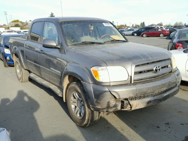 5TBDT48135S497345 - 2005 TOYOTA TUNDRA DOU GRAY photo 1