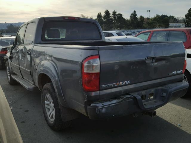 5TBDT48135S497345 - 2005 TOYOTA TUNDRA DOU GRAY photo 3