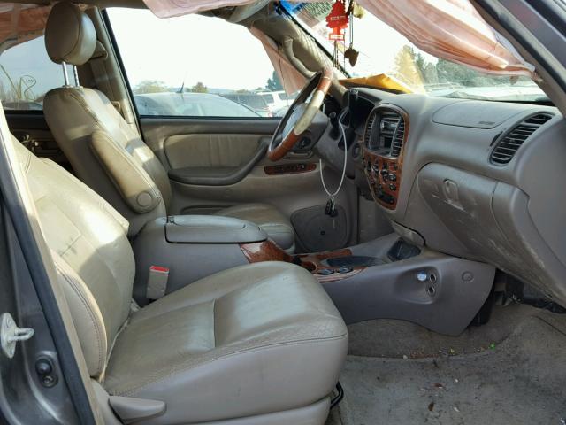 5TBDT48135S497345 - 2005 TOYOTA TUNDRA DOU GRAY photo 5