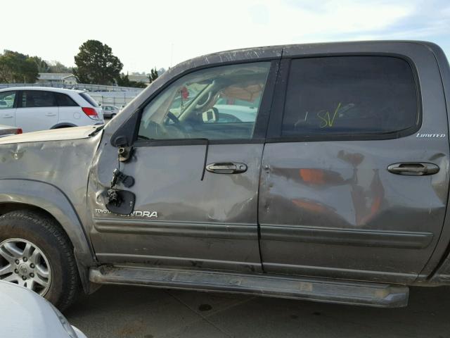 5TBDT48135S497345 - 2005 TOYOTA TUNDRA DOU GRAY photo 9