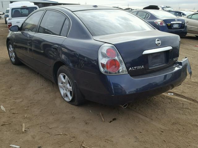 1N4BL11E06N392091 - 2006 NISSAN ALTIMA SE BLUE photo 3