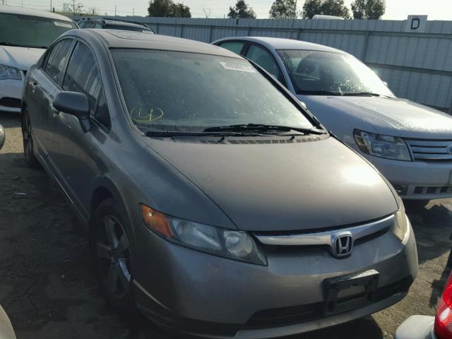 1HGFA16818L075280 - 2008 HONDA CIVIC EX BROWN photo 1