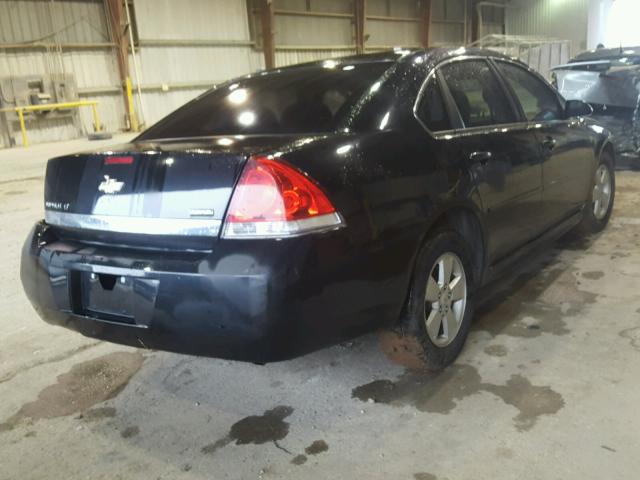 2G1WG5EK6B1276499 - 2011 CHEVROLET IMPALA LT BLACK photo 4