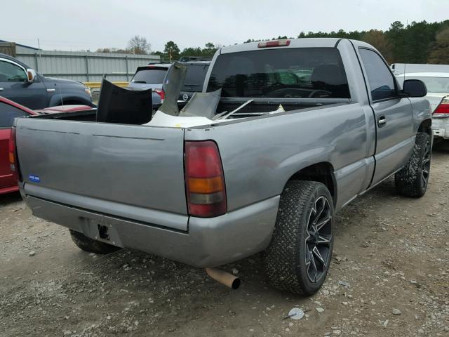 1GCEK14W0YZ216992 - 2000 CHEVROLET SILVERADO SILVER photo 4