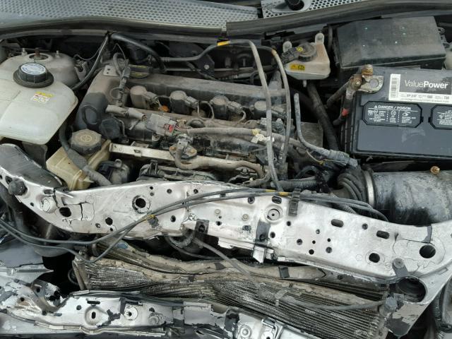 1FAFP34N27W306921 - 2007 FORD FOCUS ZX4 SILVER photo 7