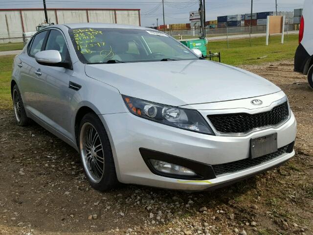 5XXGM4A70DG122139 - 2013 KIA OPTIMA LX SILVER photo 1