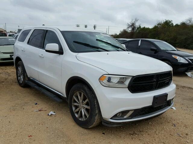 1C4RDHFG1GC455589 - 2016 DODGE DURANGO SS WHITE photo 1