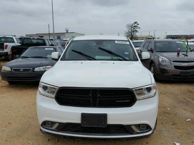 1C4RDHFG1GC455589 - 2016 DODGE DURANGO SS WHITE photo 9