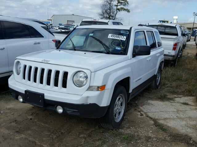 1C4NJPBA8GD760228 - 2016 JEEP PATRIOT SP WHITE photo 2