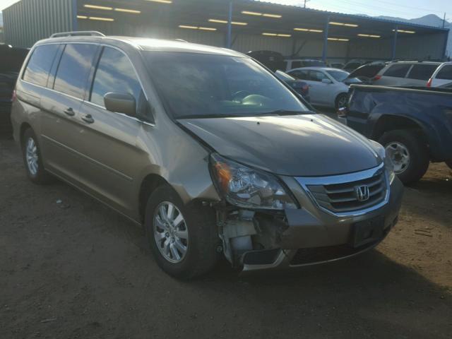 5FNRL3H47AB078060 - 2010 HONDA ODYSSEY EX GOLD photo 1