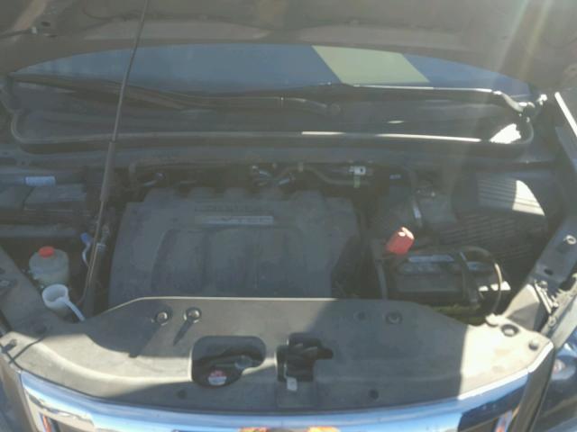 5FNRL3H47AB078060 - 2010 HONDA ODYSSEY EX GOLD photo 7