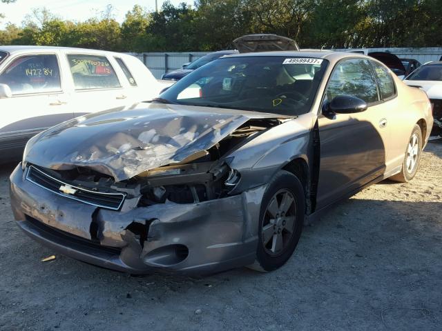 2G1WM15K069336480 - 2006 CHEVROLET MONTE CARL BEIGE photo 2