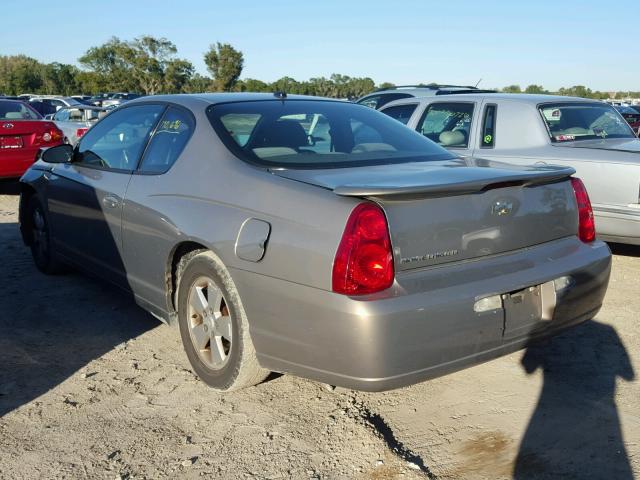 2G1WM15K069336480 - 2006 CHEVROLET MONTE CARL BEIGE photo 3