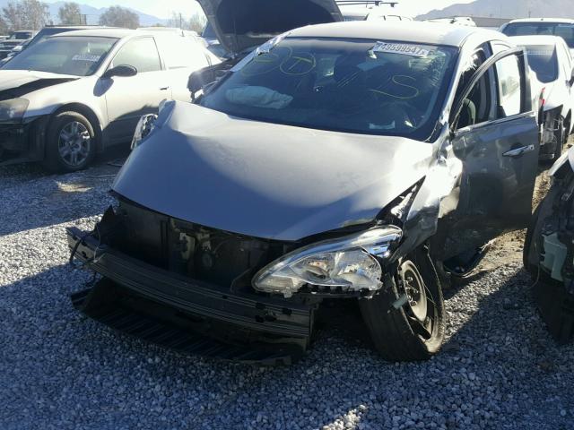 3N1AB7AP2EL693881 - 2014 NISSAN SENTRA S SILVER photo 1