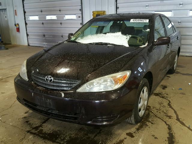 4T1BE32K42U539884 - 2002 TOYOTA CAMRY LE PURPLE photo 2