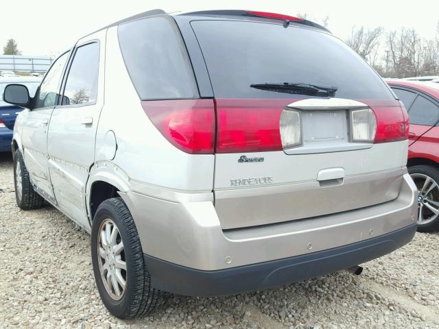 3G5DA03E75S534366 - 2005 BUICK RENDEZVOUS WHITE photo 3