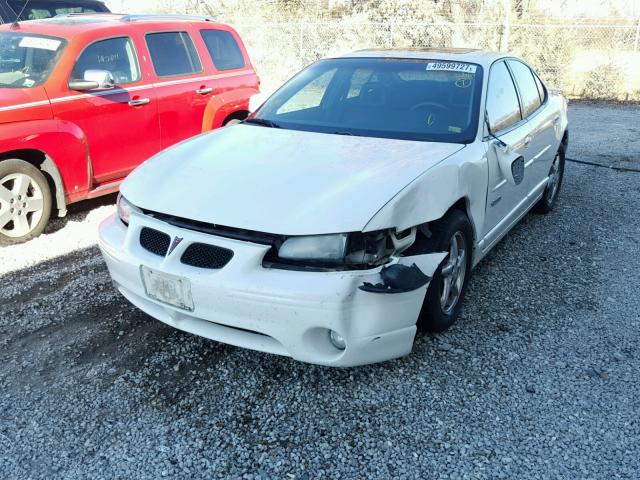 1G2WP52K53F125826 - 2003 PONTIAC GRAND PRIX WHITE photo 2