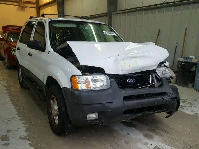 1FMCU03133KD90487 - 2003 FORD ESCAPE XLT WHITE photo 1