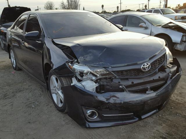 4T1BF1FKXEU805425 - 2014 TOYOTA CAMRY L BLACK photo 1