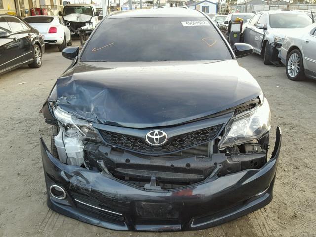 4T1BF1FKXEU805425 - 2014 TOYOTA CAMRY L BLACK photo 9