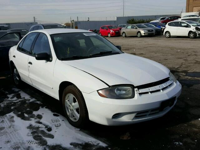 1G1JF52F347104375 - 2004 CHEVROLET CAVALIER L WHITE photo 1