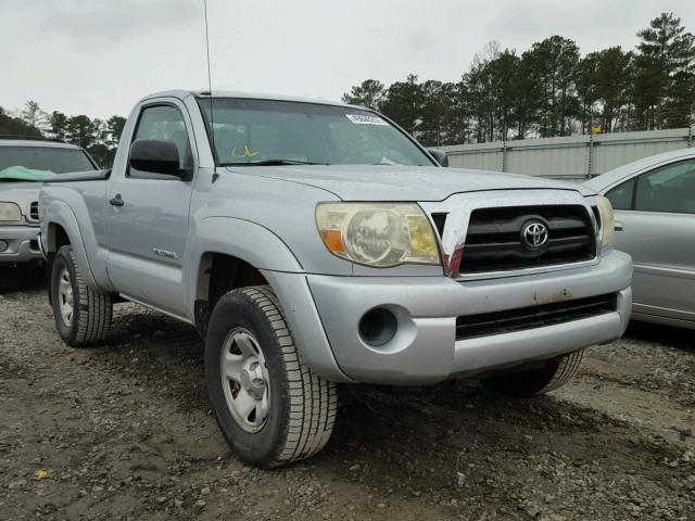 5TENX62N26Z226434 - 2006 TOYOTA TACOMA PRE SILVER photo 1