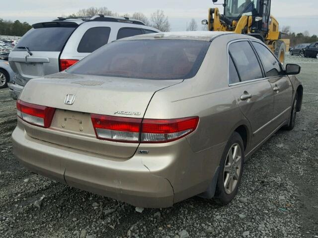 1HGCM665X4A059985 - 2004 HONDA ACCORD EX GOLD photo 4